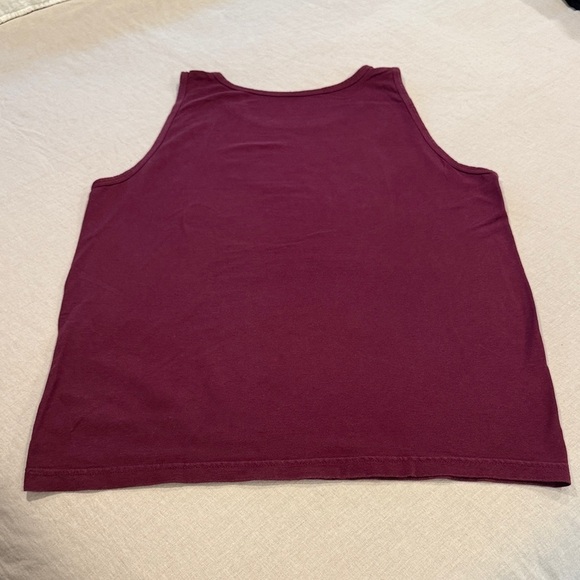 Vans Men's Burgundy Tank Top size large - Picture 7 of 9